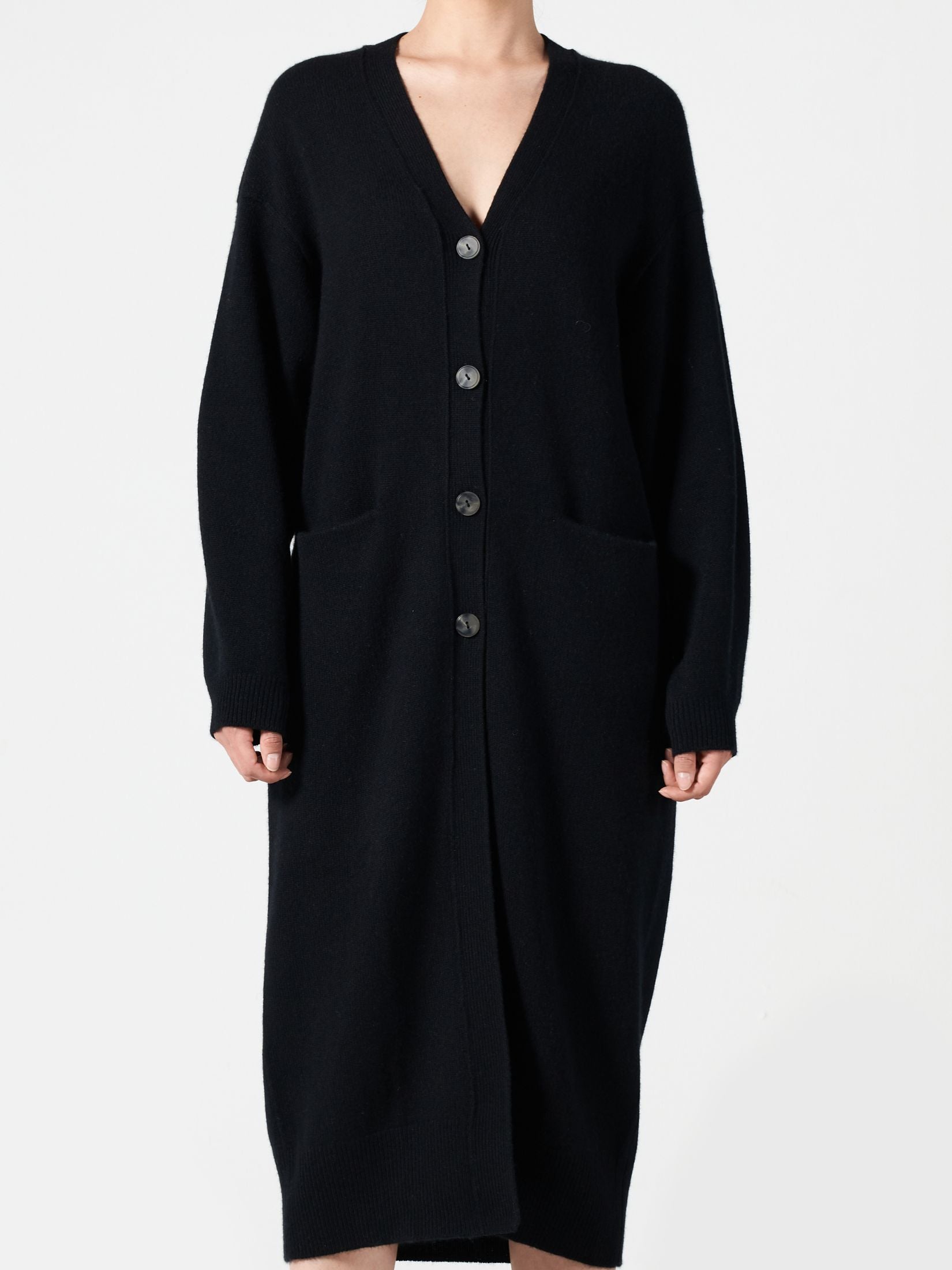 Cashmere Long Cardigan