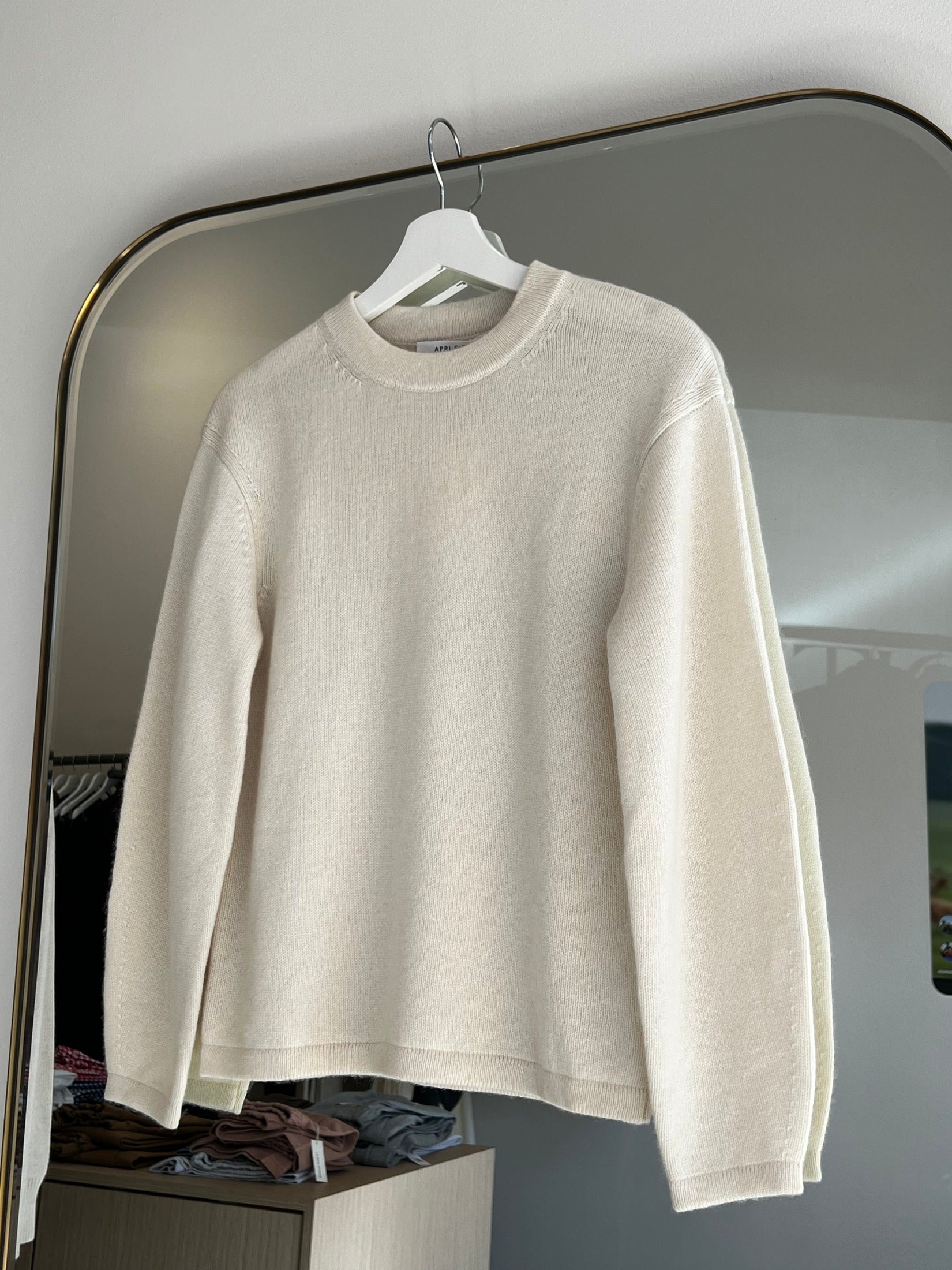 Balloon Sleeve Cashmere Sweater