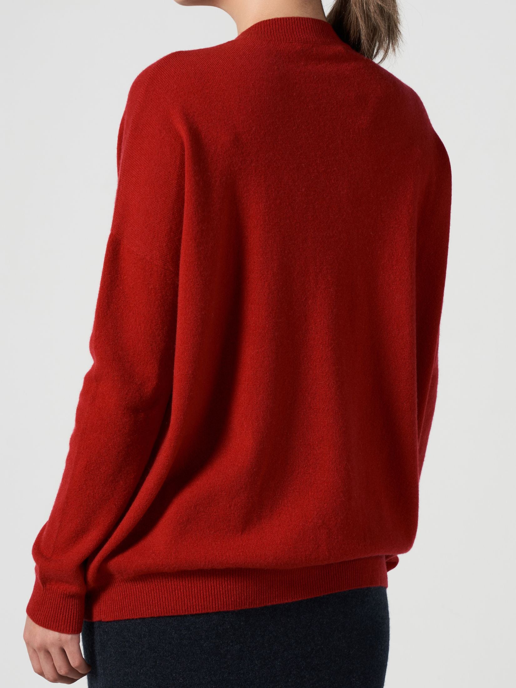 Cashmere Loose Pocket Cardigan