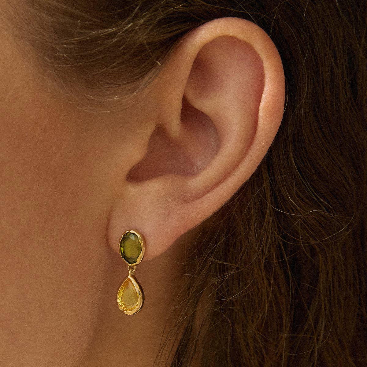Pedra Earrings | Jewelry Gold Gift Waterproof