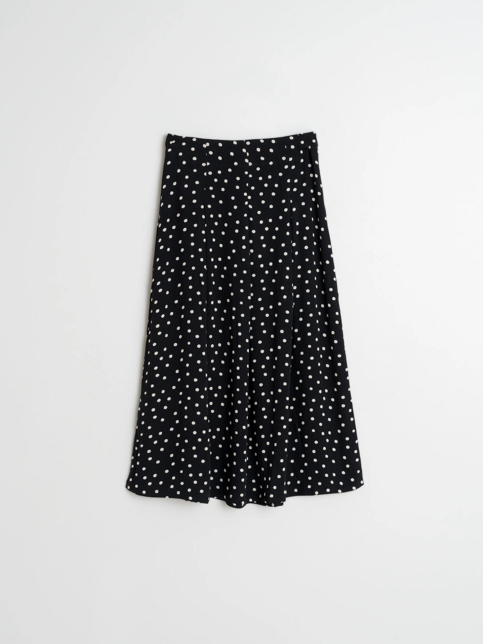 Polka Dot Midi Skirt