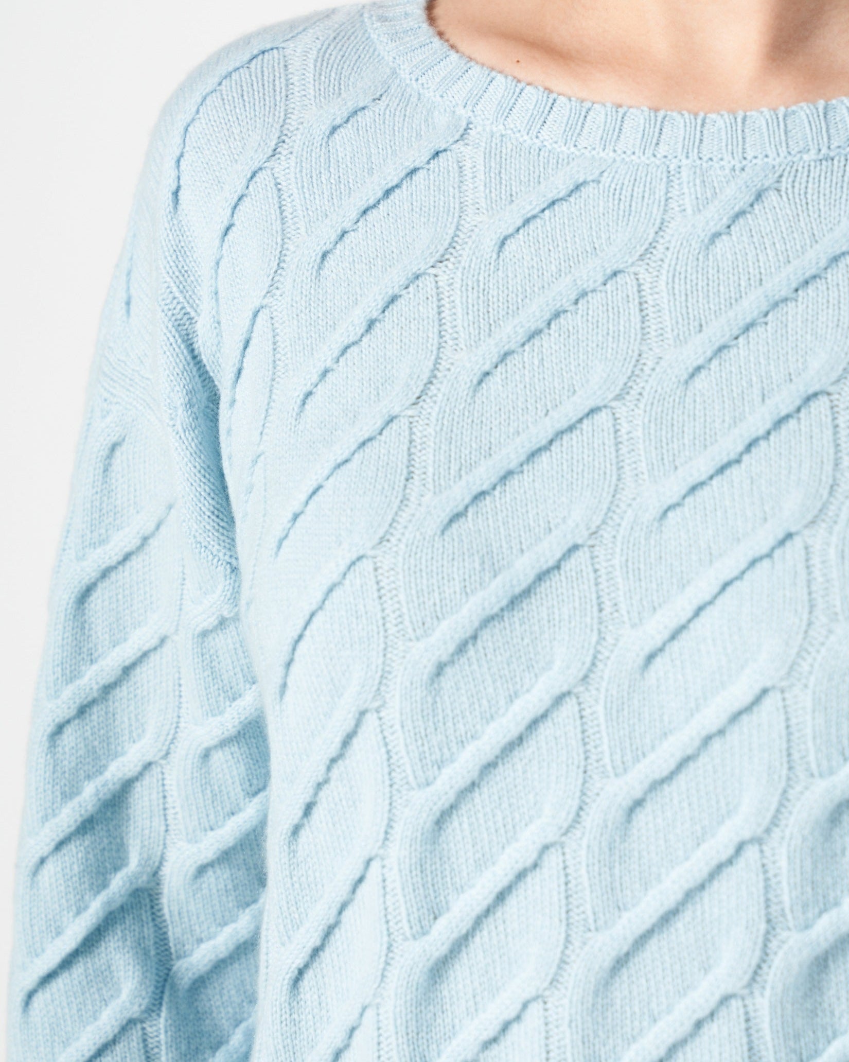 Twist Stitch Cashmere Sweater
