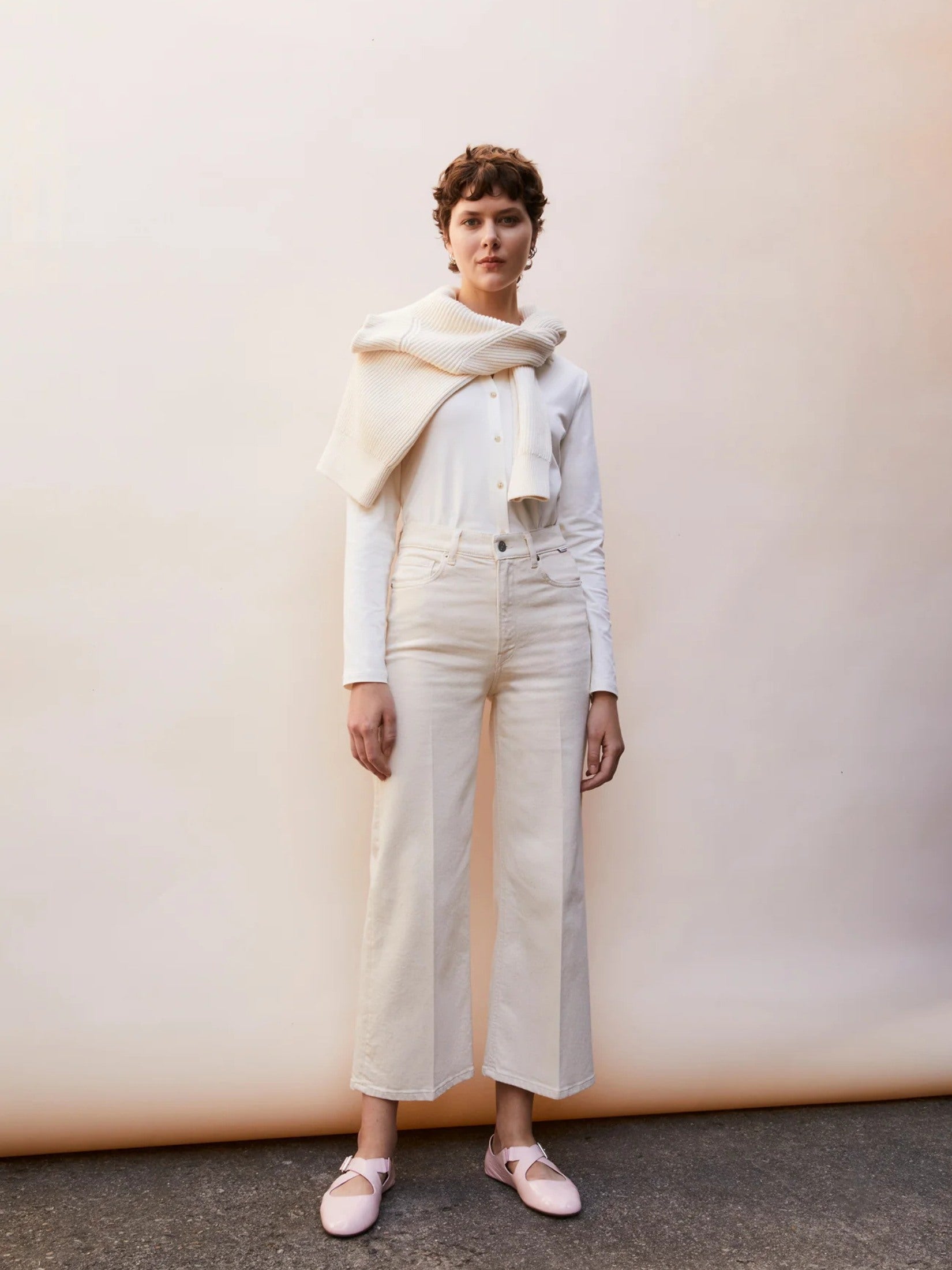 Murliaa Cropped Denim Pants