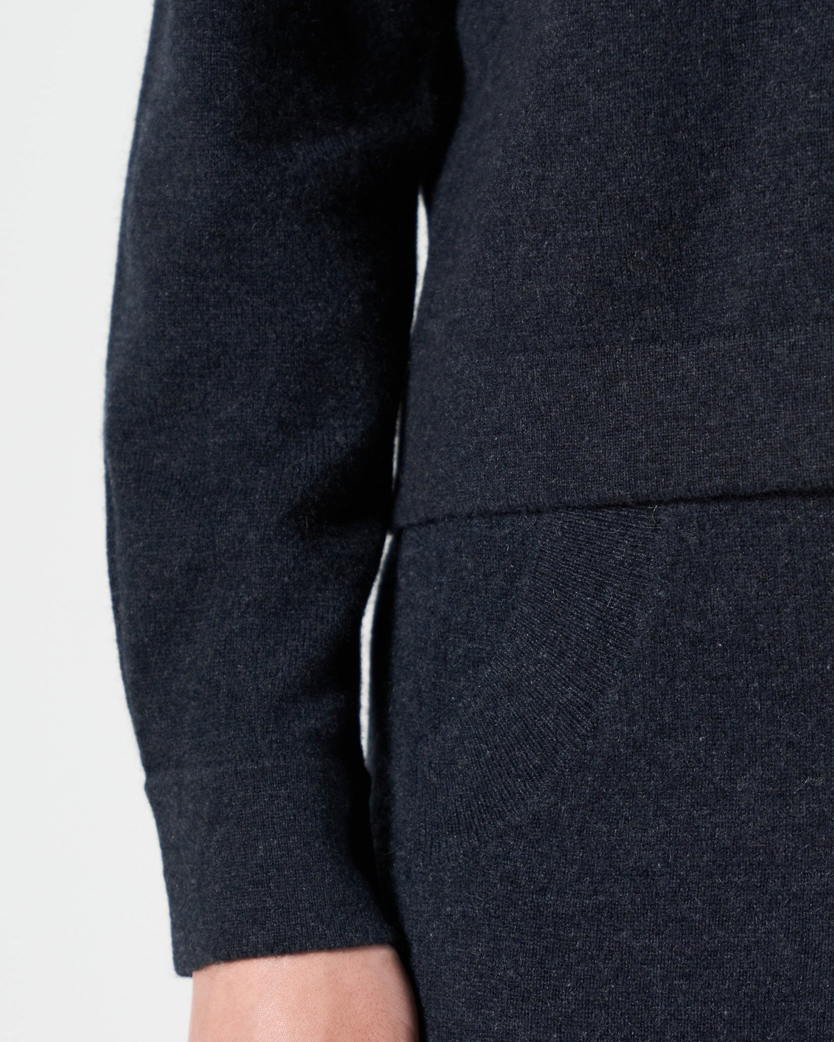 Cashmere Polo Cardigan