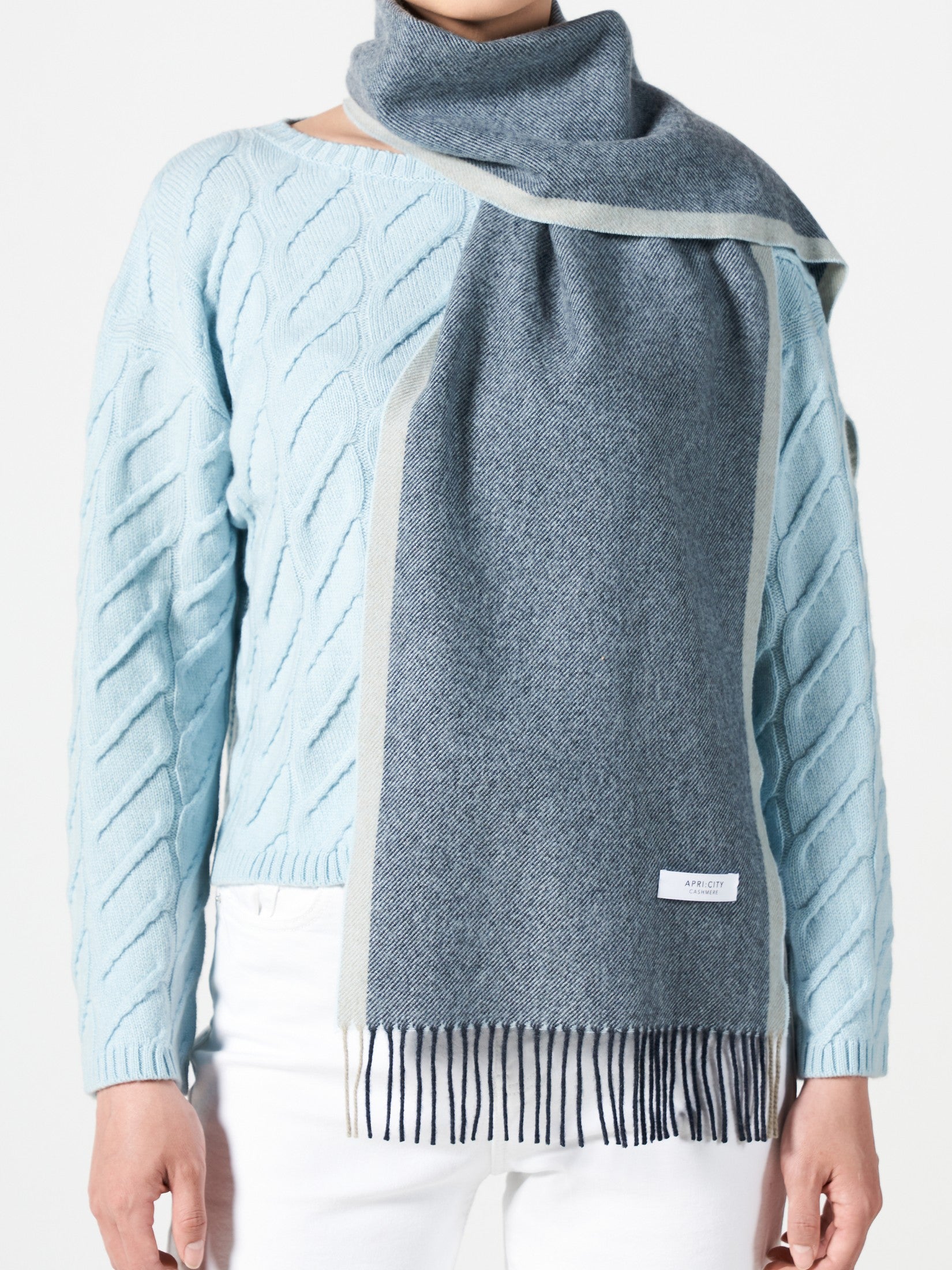 Skyline Cashmere Scarf