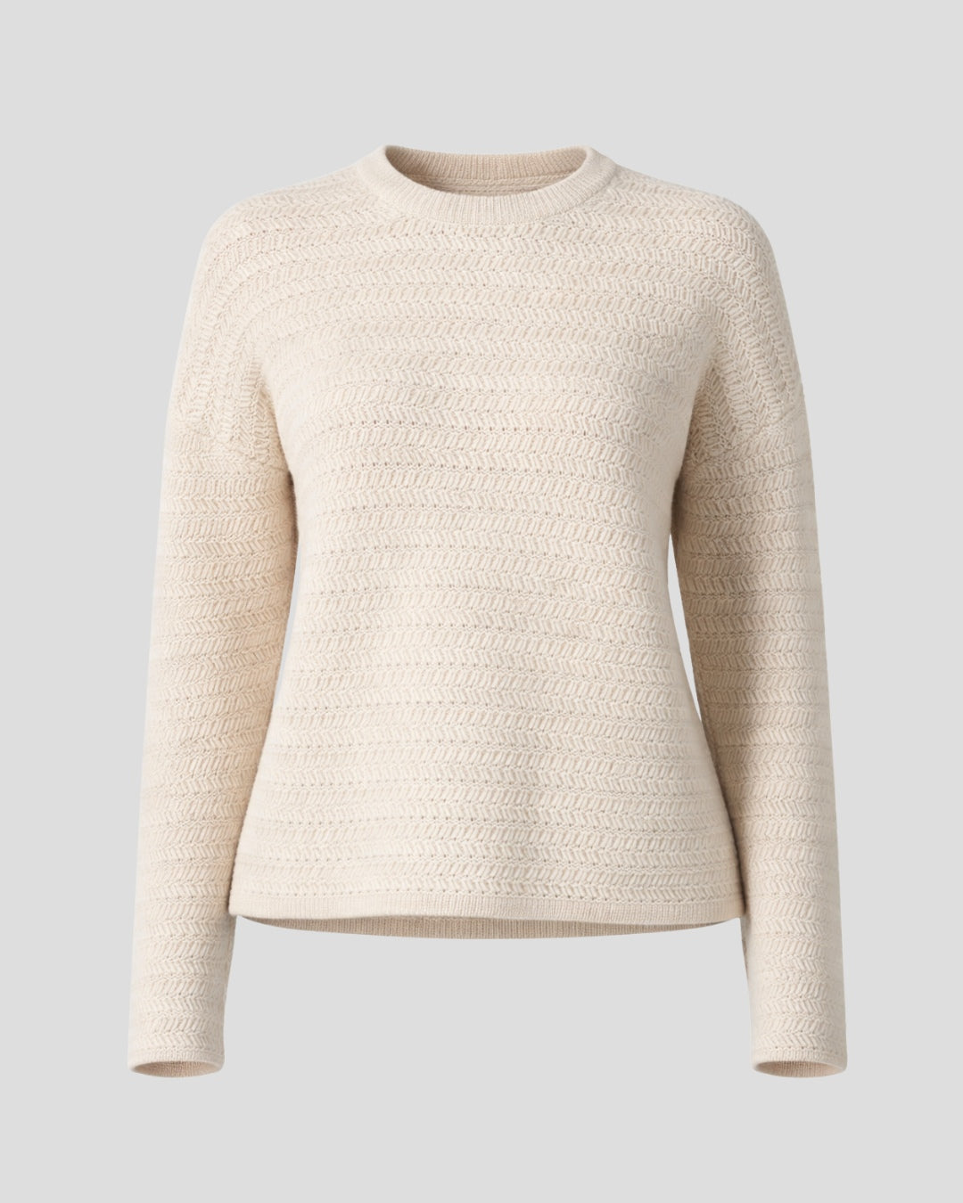 Running Stitch Cashmere Sweater