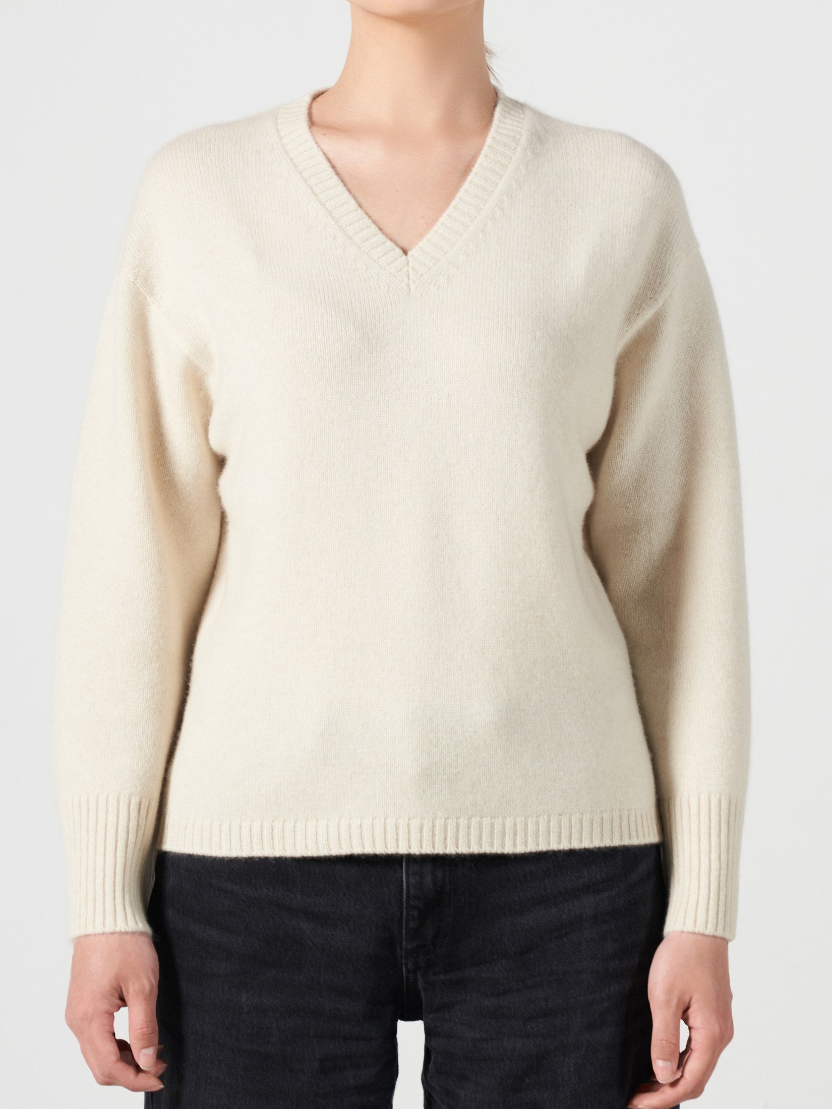 V-neck Cashmere Sweater
