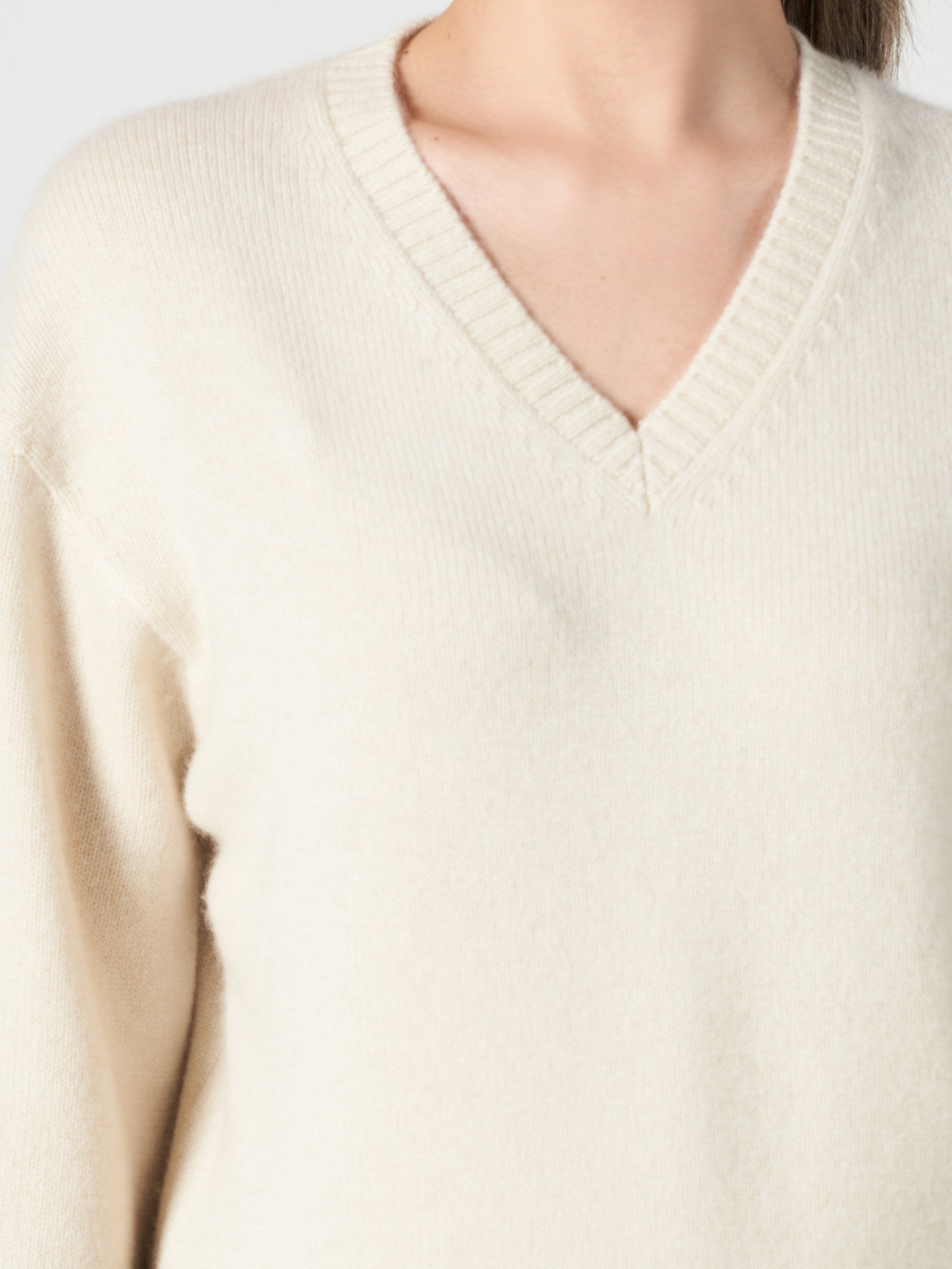 V-neck Cashmere Sweater