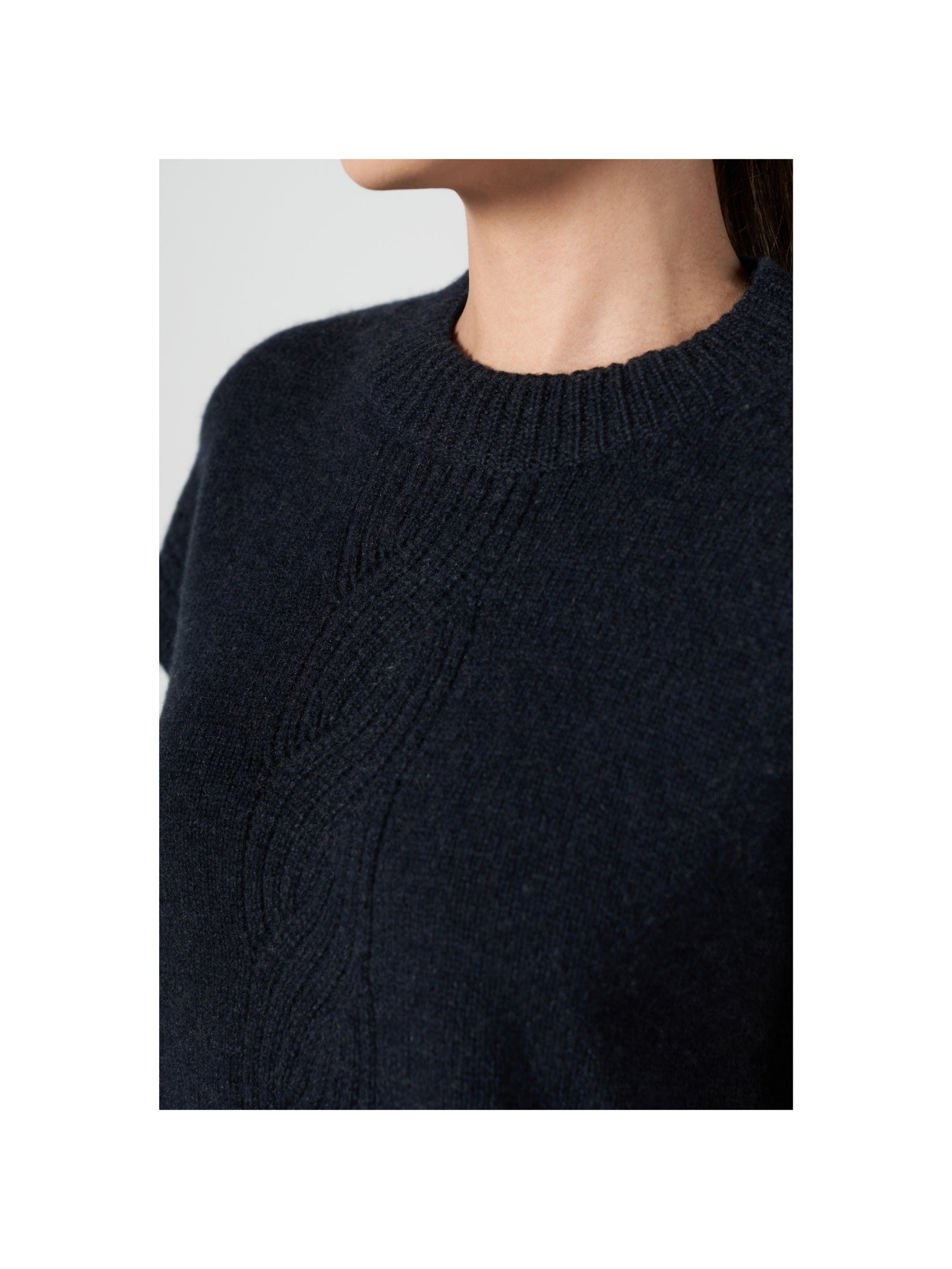 Cashmere Poncho Vest