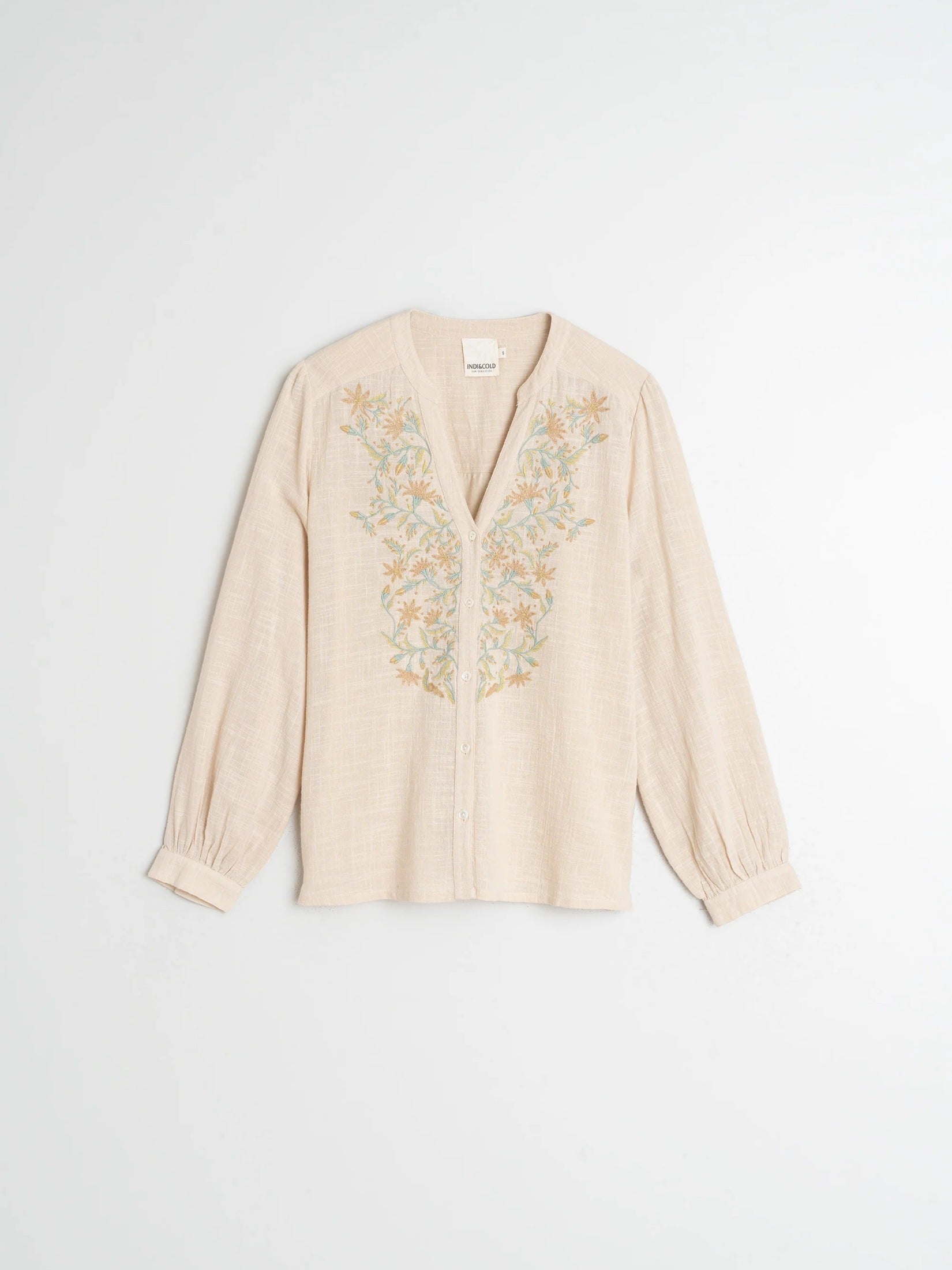 Combined Embroidered Shirt