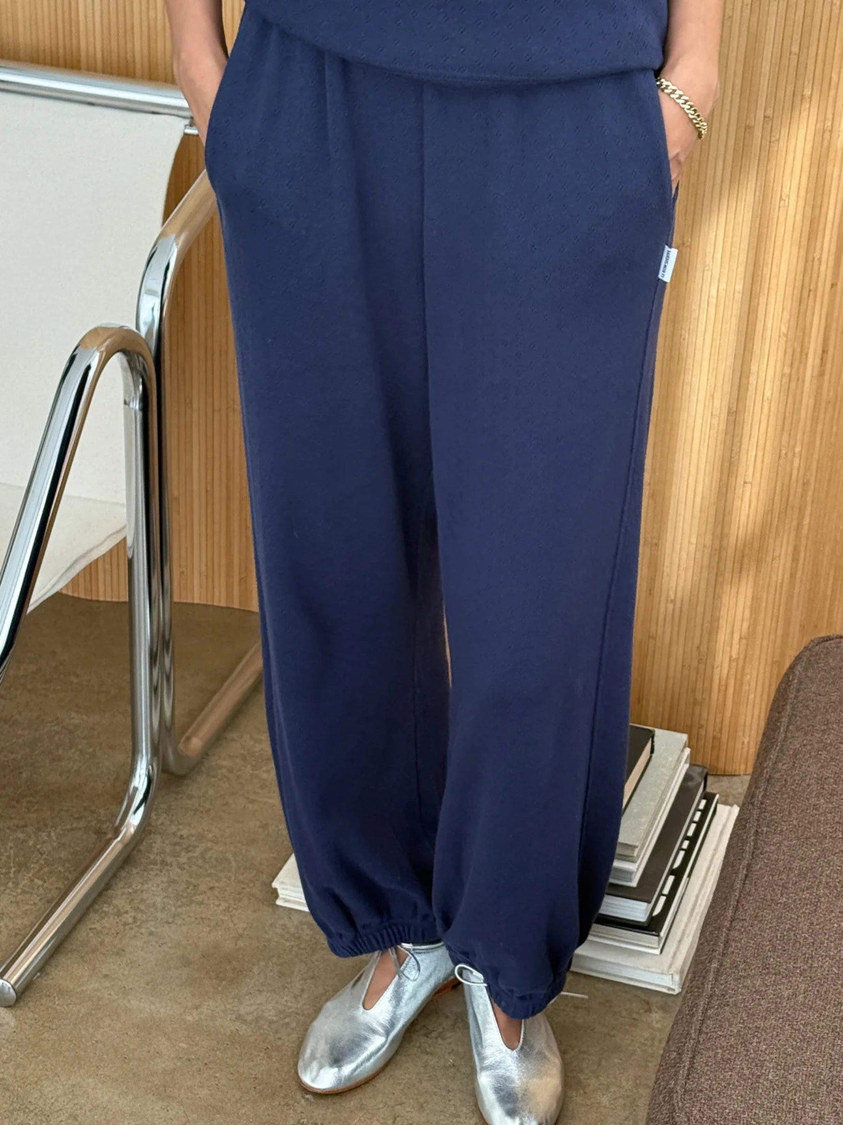 Pointelle Balloon Pants