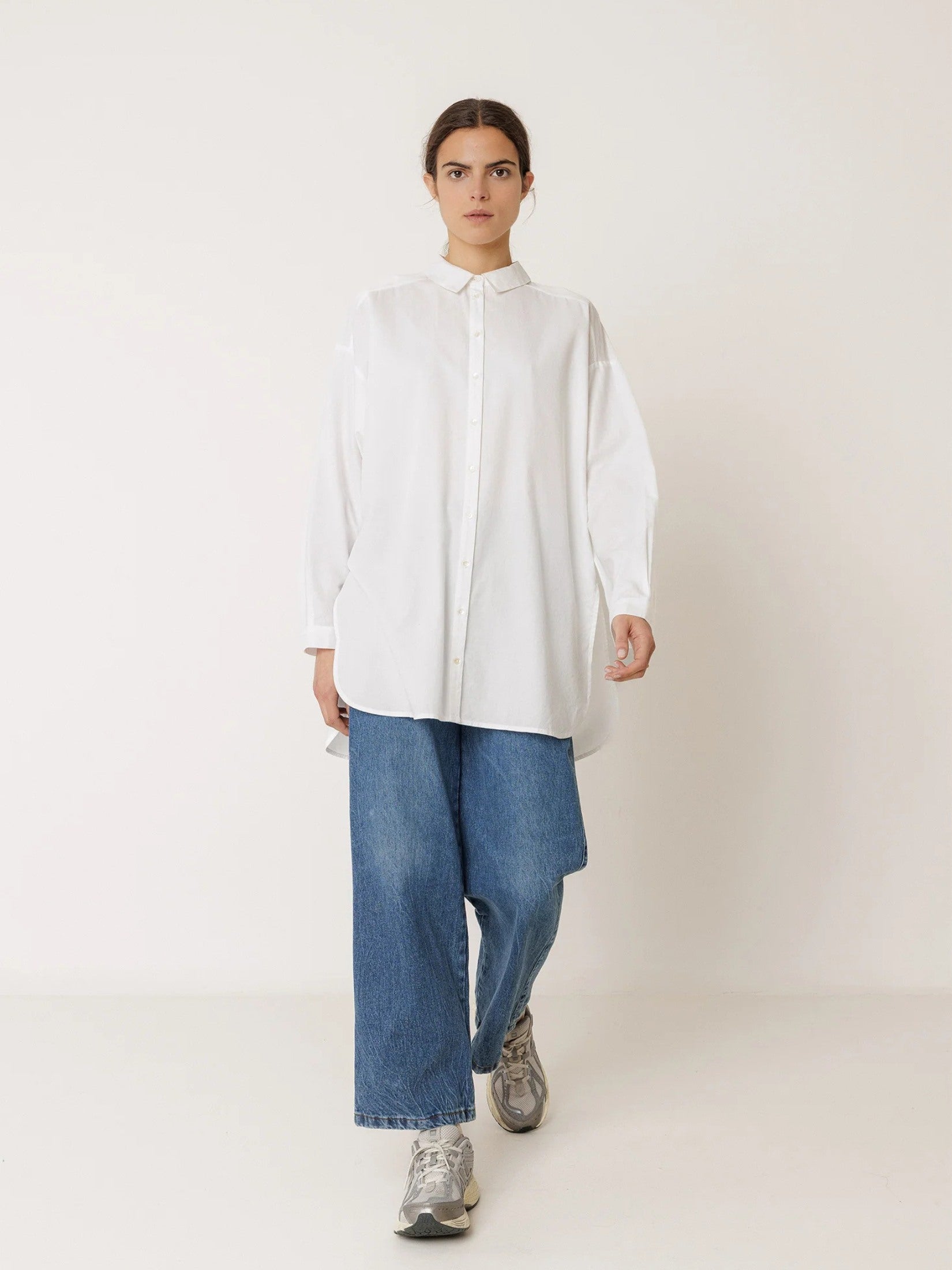 Long Poplin Shirt