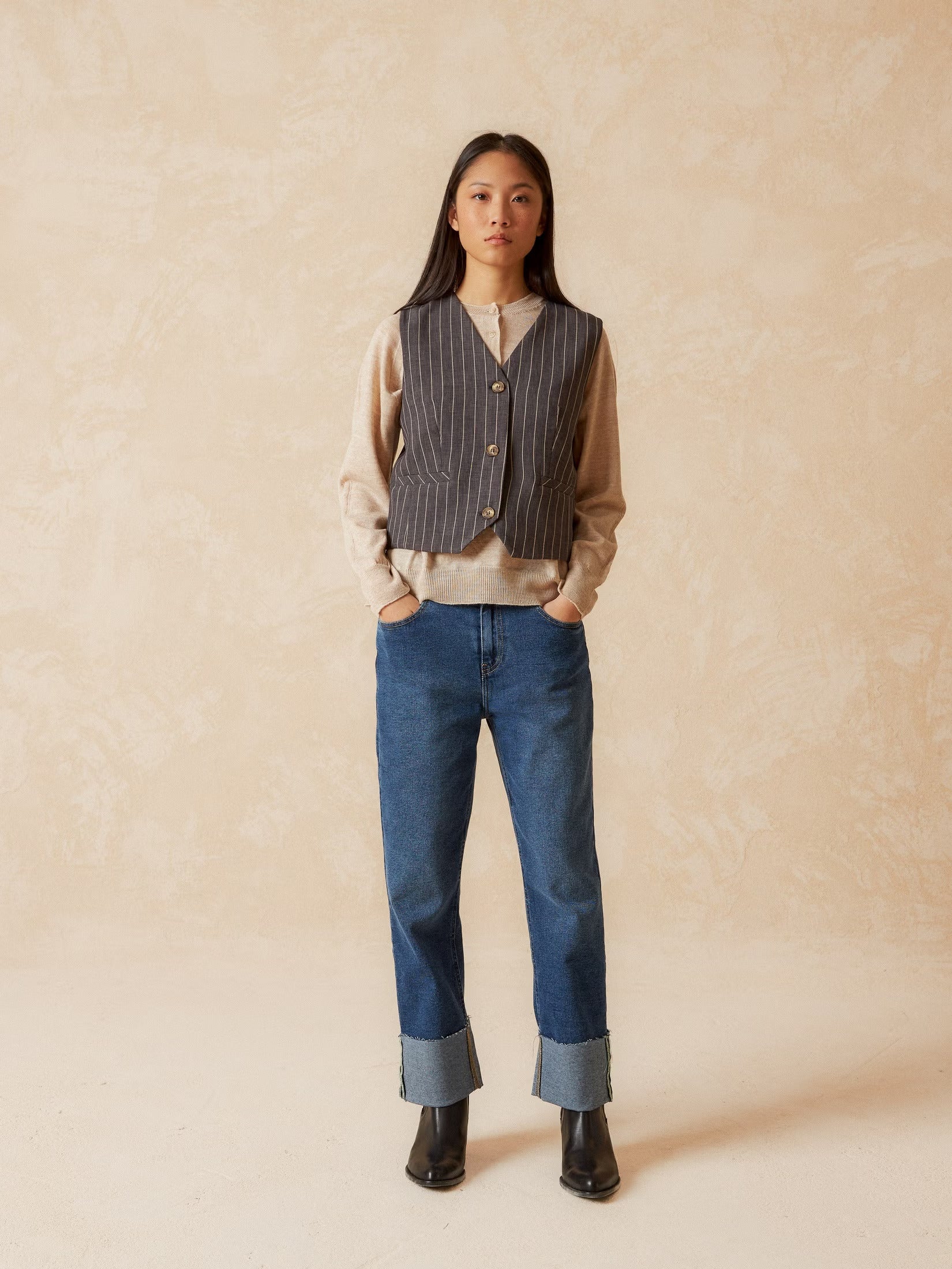 Country Style Leather Boots