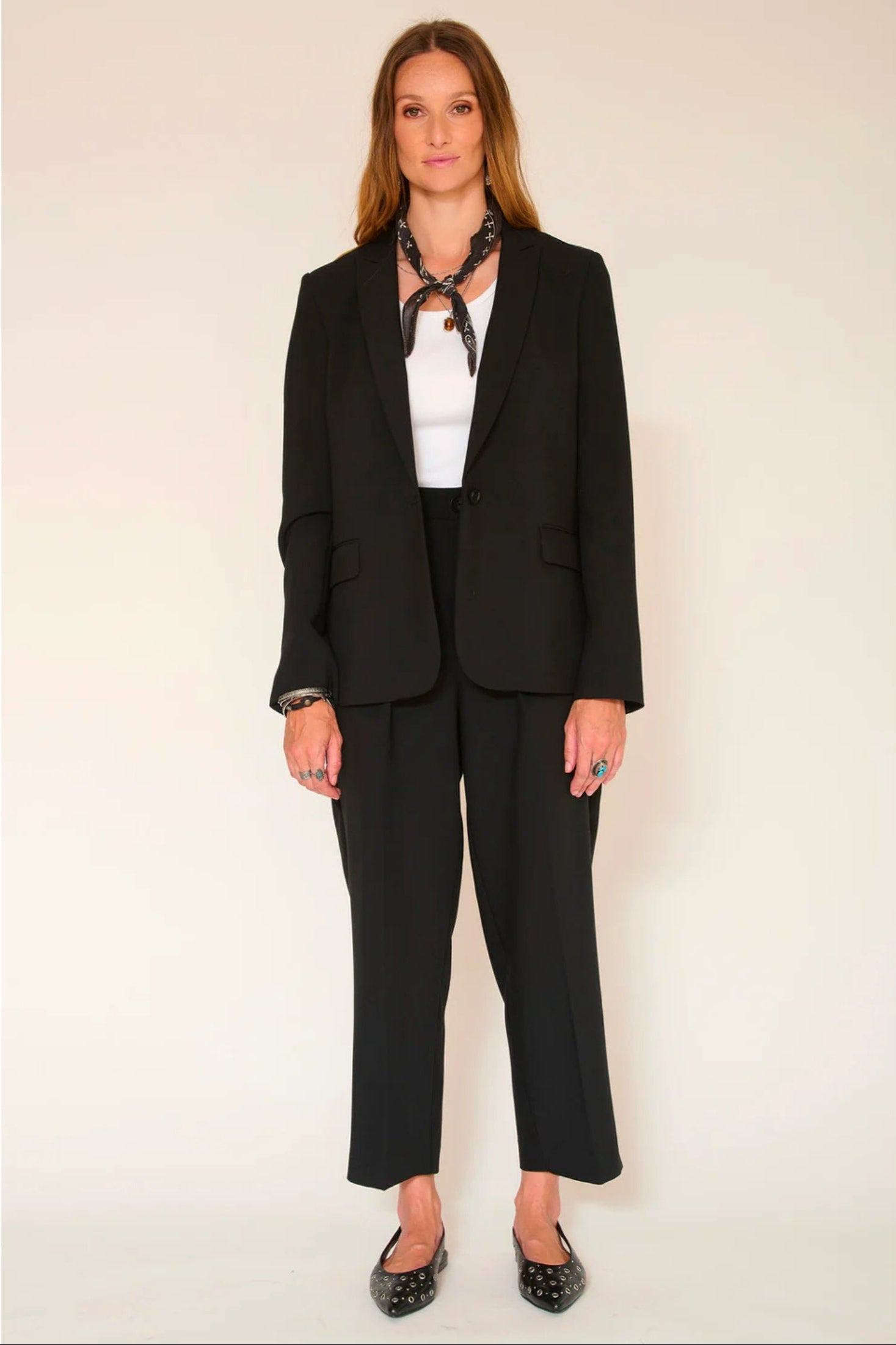 Easy black pants-Paroche