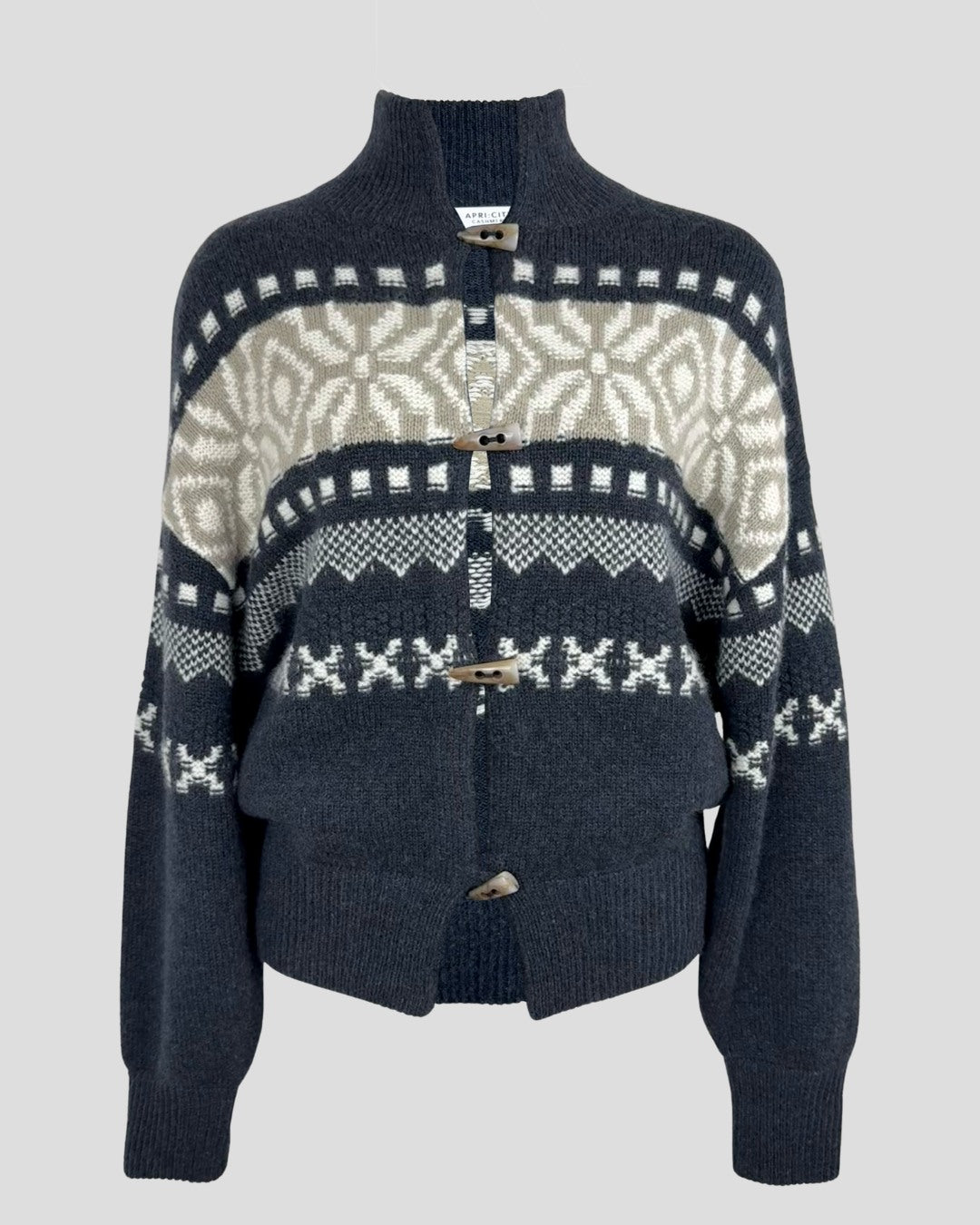 Fair Isle Cashmere Cardigan