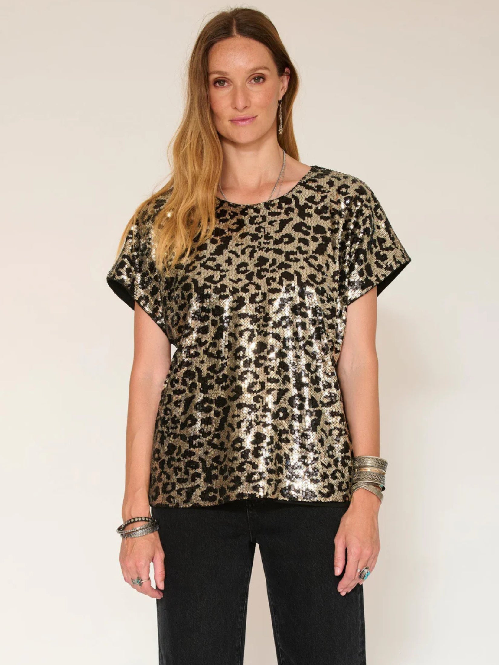 Glittery Tshirt -Tonac