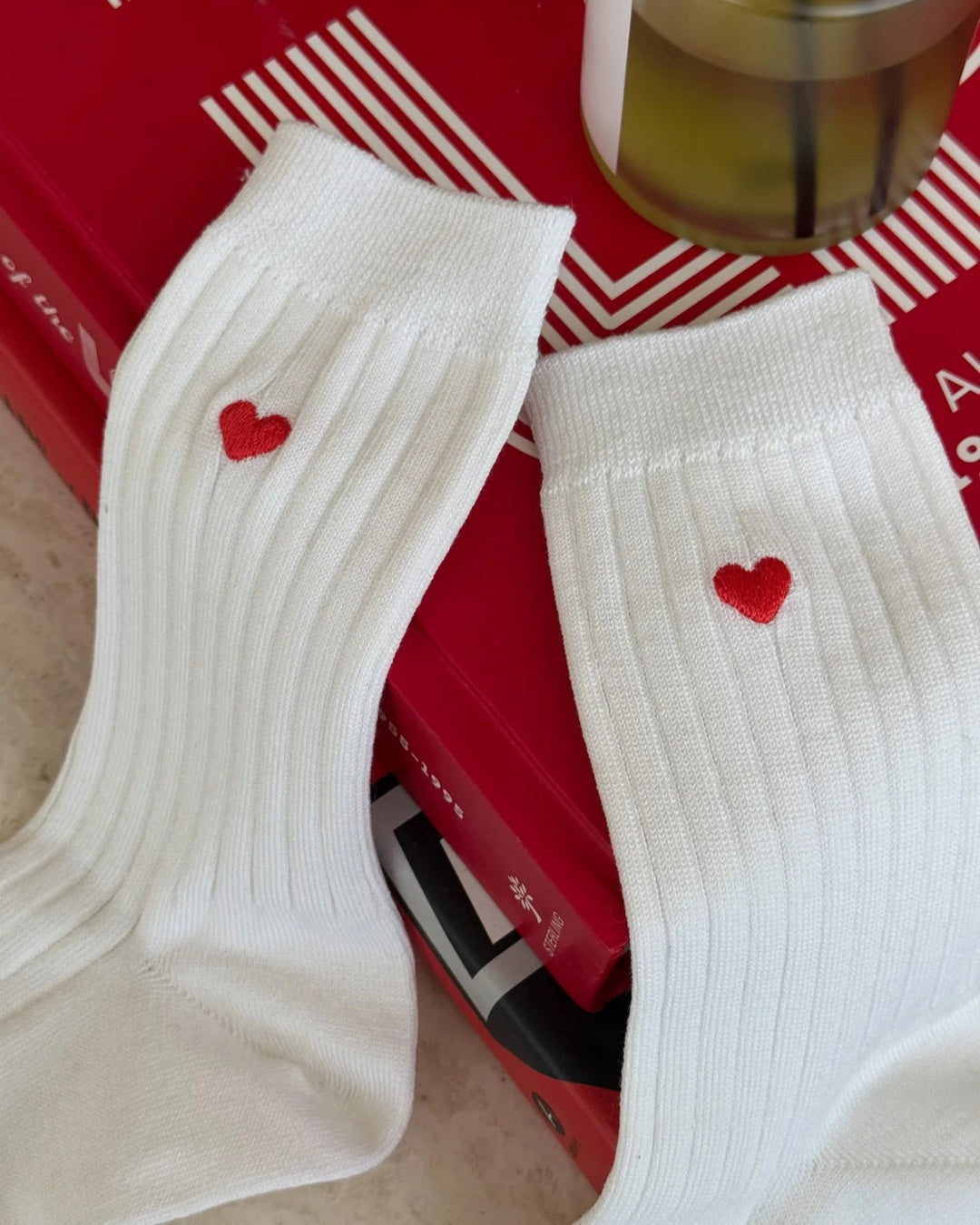 Embroidered Her Socks