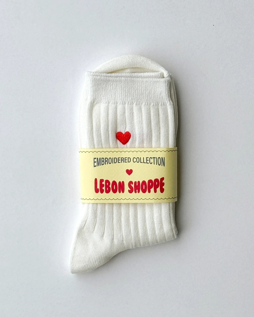 Embroidered Her Socks