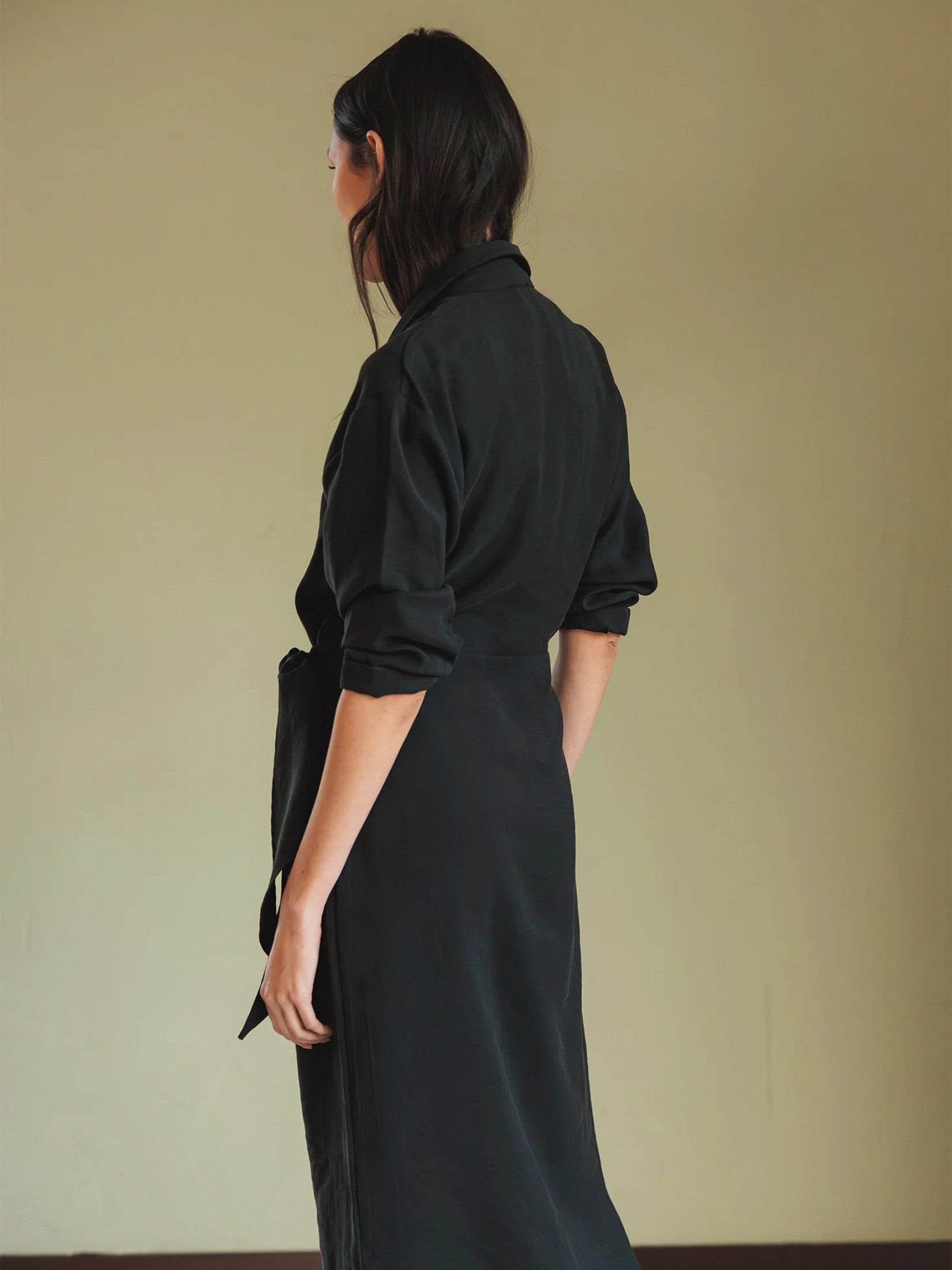 Knotted Draped Dress